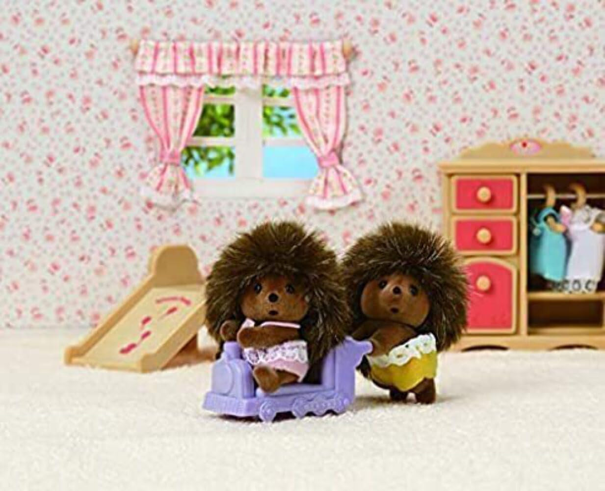 Sylvanian Families 5424 The Hedgehog Twins - Poppenhuisfiguren