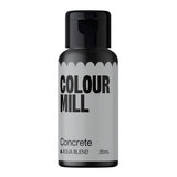 Color Mill Aqua Blend Concrete voedingskleurstof: Vloeibare voedingskleurstof op waterbasis - 20 ml