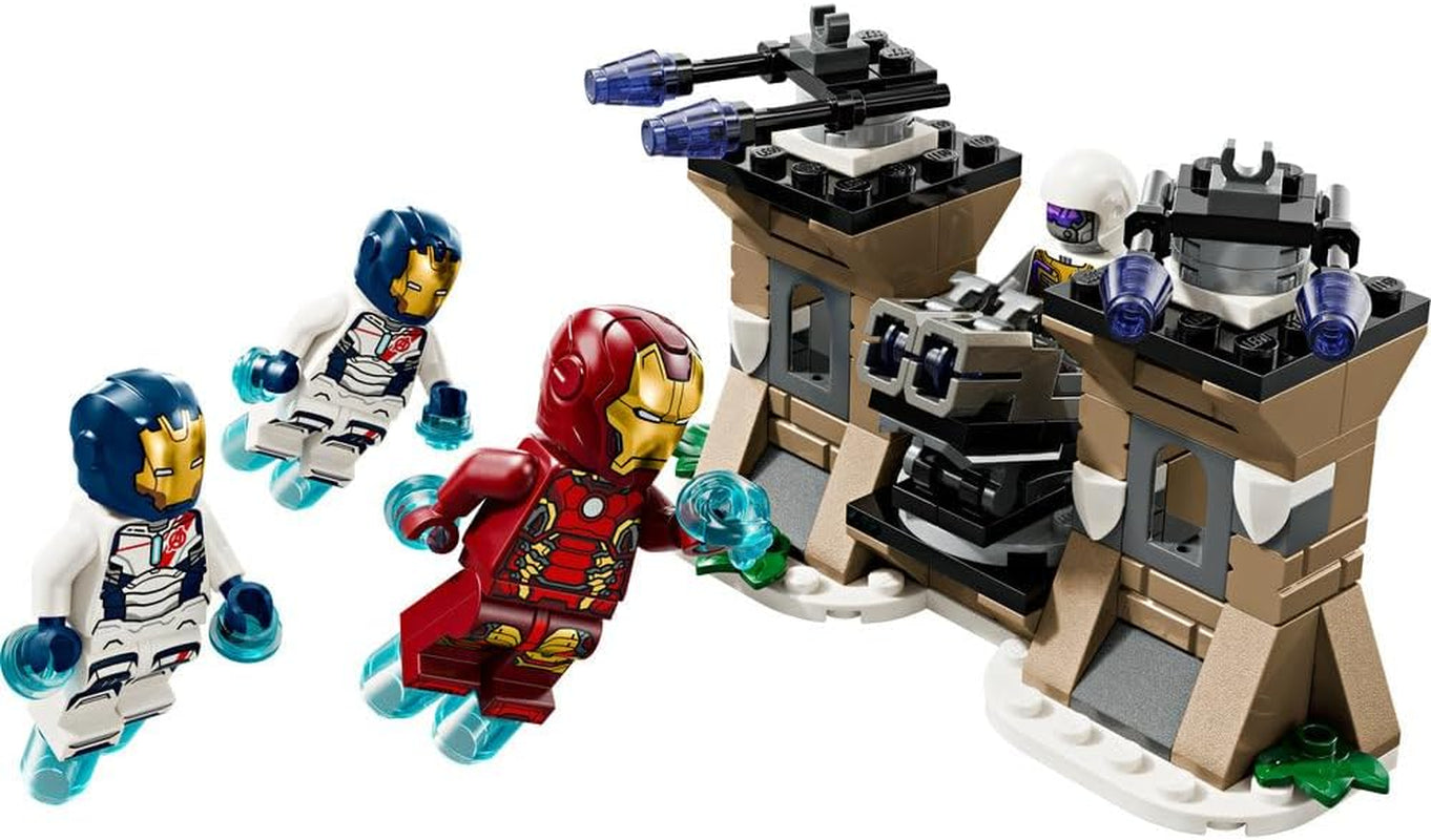 LEGO Marvel Iron Man en Iron Legion vs. Hydra Soldier, Avengers bouwspeelgoed, creatieve speelset voor kinderen en superheldenfans, cadeau voor jongens en meisjes vanaf 6 jaar 76288 Bouwsets Bekijk in LEGO-Store