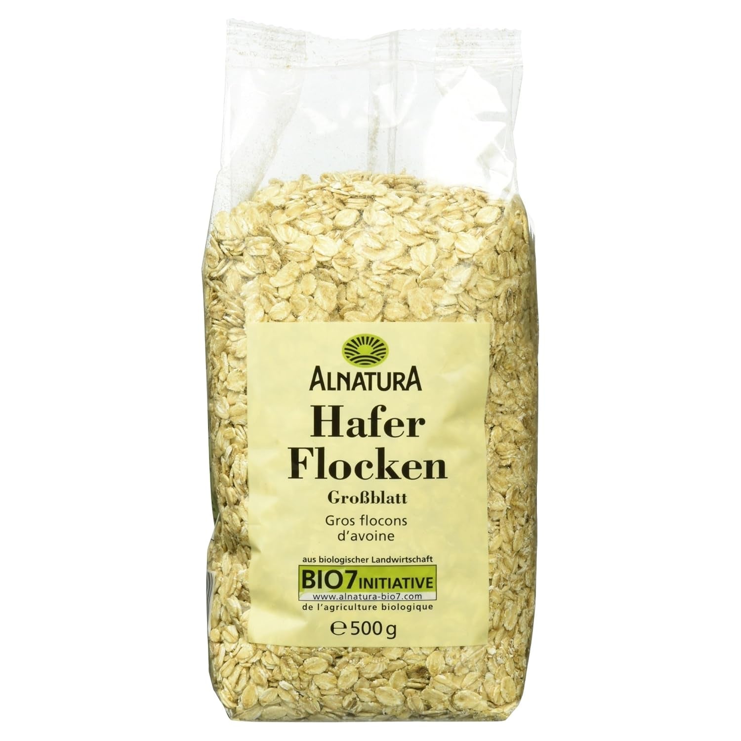 Grote biologische havermout, 500g