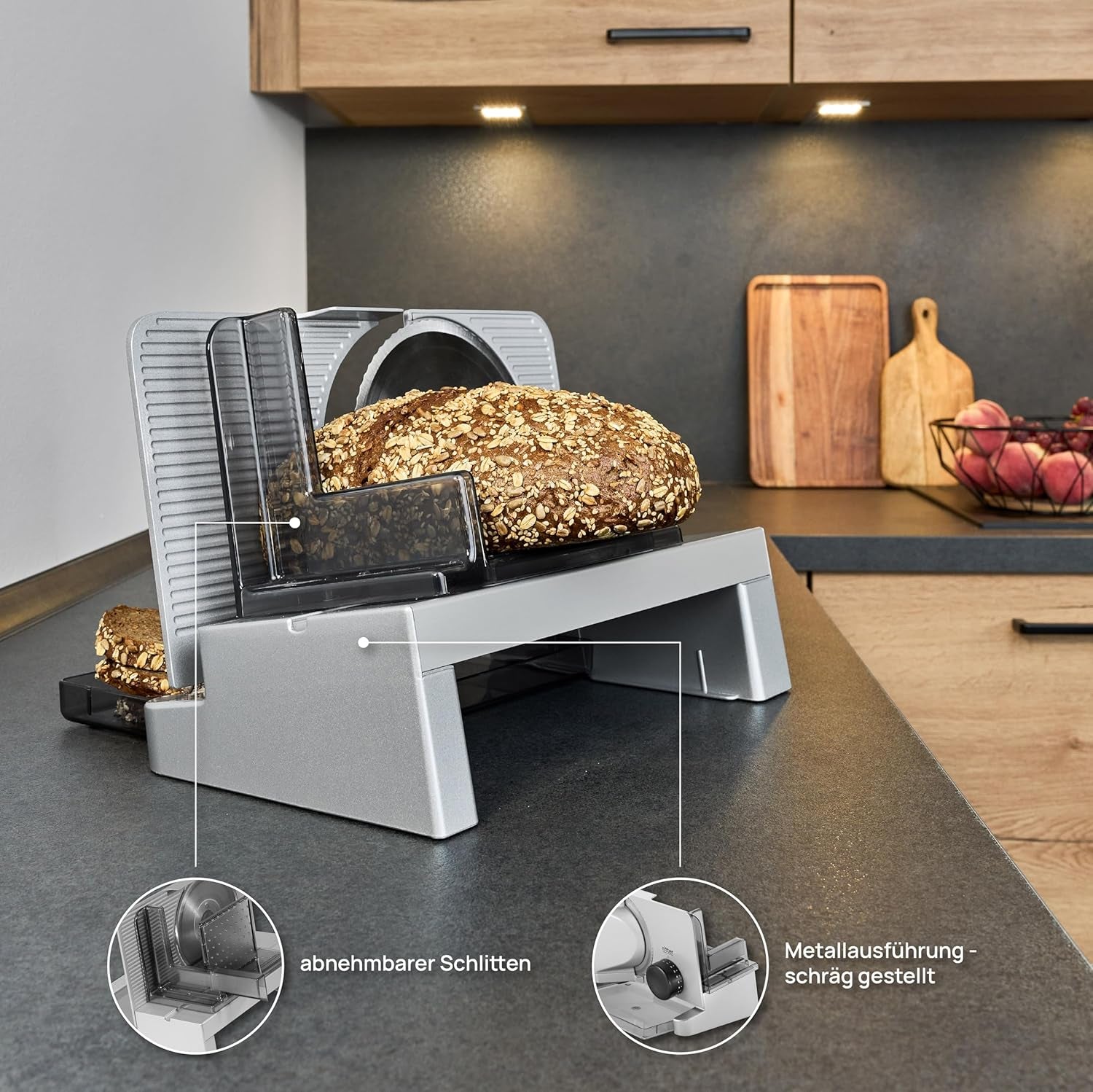 Ritter E 16 Duo plus Multifunctionele elektrische snijmachine, made in Germany Raspen en Snijmachines Naty Shop
