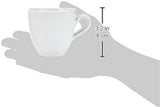 Alessi SG53/87 'Mami' Kaffee-Obertasse 6 Stück aus wit Porzellan 8,0 cm Durchmesser