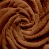 Soleil D'Ocre, flanellen deken, 180 X 220 Cm, Calin Terra Dekbedden en dekbedden Naty Shop