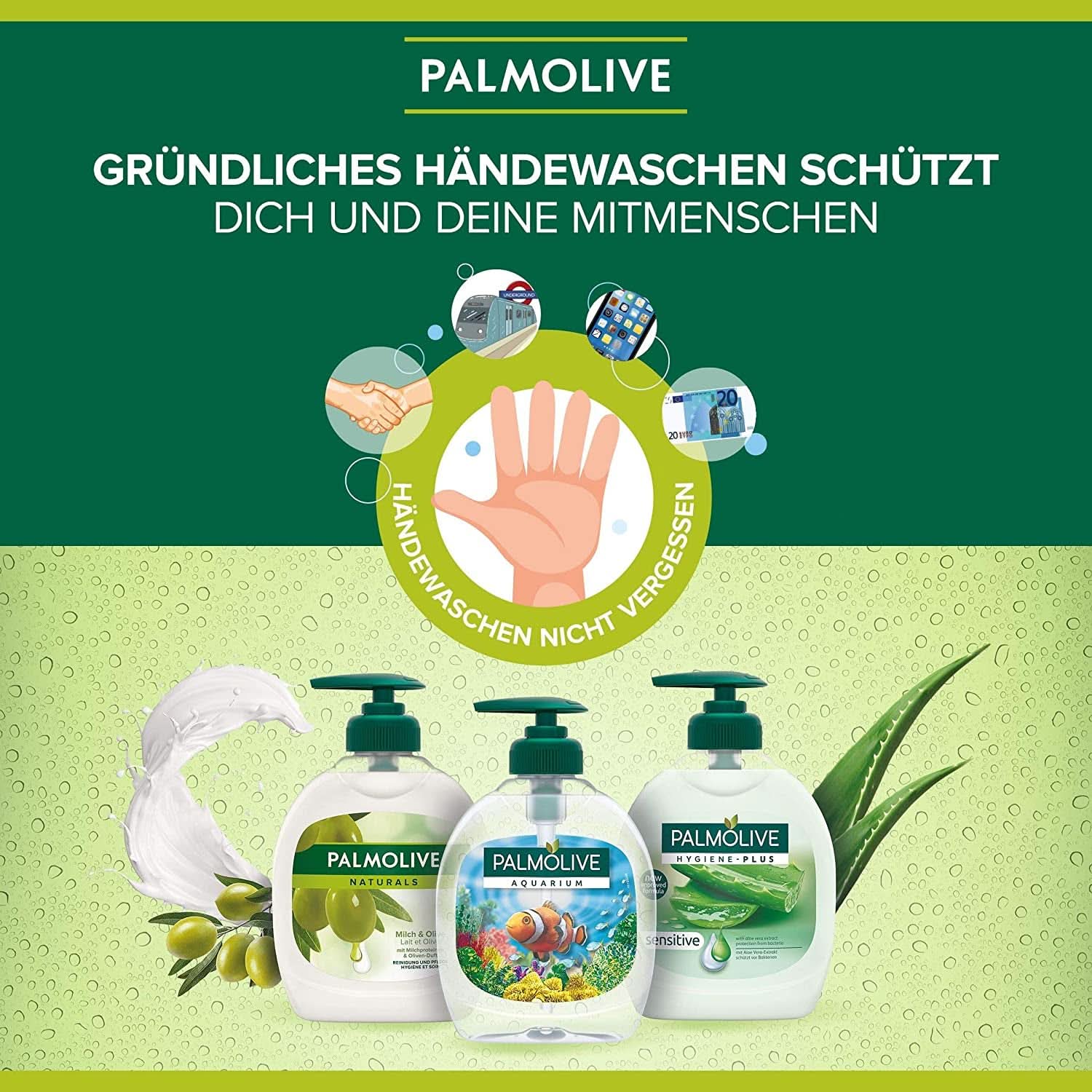 Palmolive Vloeibare handzeep, set 6 x 300 ml Naty Shop