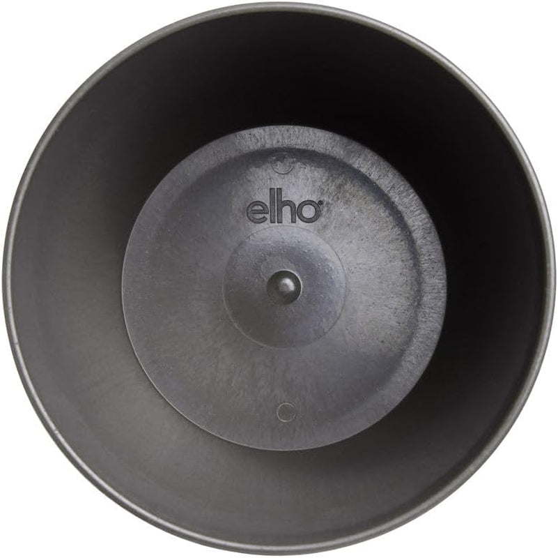 elho The Coffee Collection, ronde binnenpot, 18 cm, gemaakt van koffiedik en gerecycled plastic - bruin/espressobruin