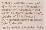 Landgarten Biologische pompoenpitten in pure chocolade - Veganistische geroosterde chocoladesnack met pompoenpitten - Bron van magnesium - 1 x 50 g