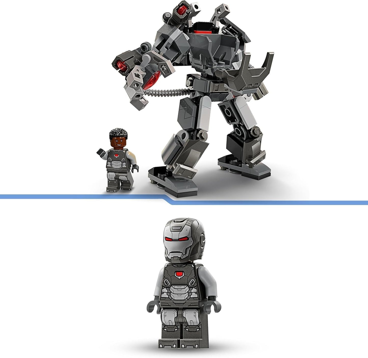LEGO Marvel War Machine Mech 3-Shooter Superheld bouwbaar speelgoed voor kinderen MCU Legendarisch actiefiguurcadeau voor jongens en meisjes van 6 jaar oud 76277 Bouwsets bij LEGO-Store