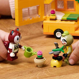 LEGO Animal Crossing Gerd's Caravan & Tuin Rollenspelset Autospeelgoed voor kinderen van 7 jaar oud Meisjes en jongens Cadeau Videogamespeelgoed met dierenfiguren 77054 Bouwsets Besuchen in LEGO-Store