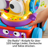 Fisher-Price 4-in-1 leerrobot Linus voor baby's en peuters, speelgoed vanaf 6 maanden - Duitssprekend, HCK39 Babyspeelgoed Naty Shop