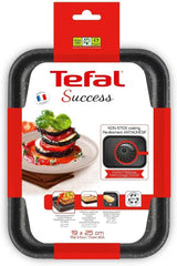 Tefal J1600502 Success Flach Mini Backofen Aluminium Zwart 19X25 X 4,2 Cm Vormen en bakplaten Naty Shop