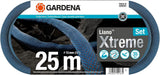 Gardena Liano Xtreme 1/2 inch 25m set: Extreem robuuste textiel tuinslang met lichtgewicht, weerbestendige PVC binnenslang (18475-20)