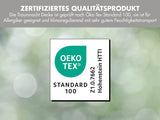 Traumnacht Comfortabel katoenen monodekbed All Seasons, ideaal overgangsdekbed met hoes van katoenmix, 135 x 200 cm, wasbaar, Oeko-Tex-gecertificeerd, gemaakt volgens Duitse kwaliteitsstandaard Quilts en quilts Naty Shop