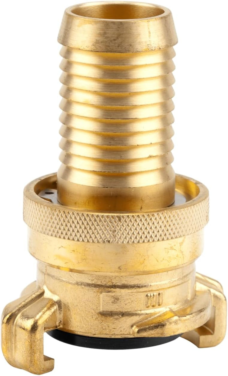 Gardena messing draadnippel: Messing connector voor aansluiting aan beide zijden, b.v. naar pompen, pijpdraad 26,5 mm (G 3/4 inch) (7260-20)