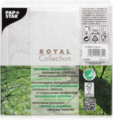 Papstar 11682 50 servetten "Royal Collection" 1/4 vouw 40 X 40 cm "Ornamenten", wit