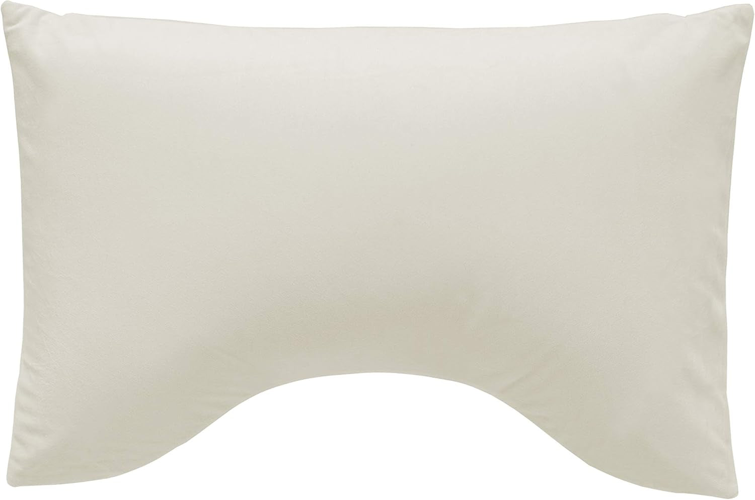 Traumnacht Exklusiv speciaal slaapkussen met visco-elastisch schuim, 40 X 60 cm, grijs, Oeko-Tex gecertificeerd, geproduceerd volgens de Duitse kwaliteitsnorm Naty Shop standaard kussens Crème 1 stuk (1 pak)