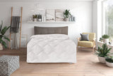 Traumnacht Comfortabel katoenen monodekbed voor alle seizoenen, ideaal overgangsdekbed met hoes van katoenmix, 135 x 200 cm, wasbaar, Oeko-Tex gecertificeerd, gemaakt volgens Duitse kwaliteitsnorm Naty Shop quilts en quilts 155 x 220 warme winterdeken