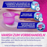 Vanish Oxi Action Poeder Roze - 1,125 Kg - chloorvrij vlekverwijderings- en wasverbeteringspoeder - voor gekleurde was Wasmiddelen Naty Shop