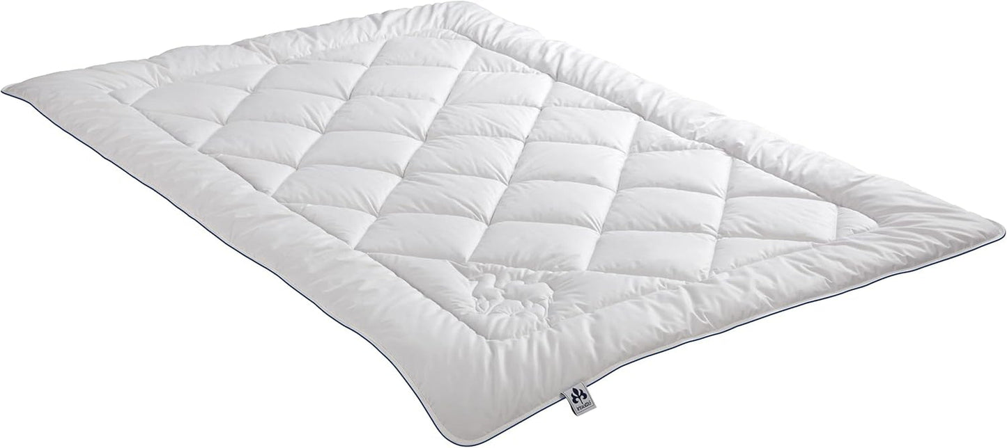 Irisette kamelendekbed - Made in Germany - Mono, dekbed voor alle seizoenen, kamelenhaardekbed voor overgang, 155 X 220 cm, Oeko-Tex gecertificeerd Quilts en quilts Naty Shop