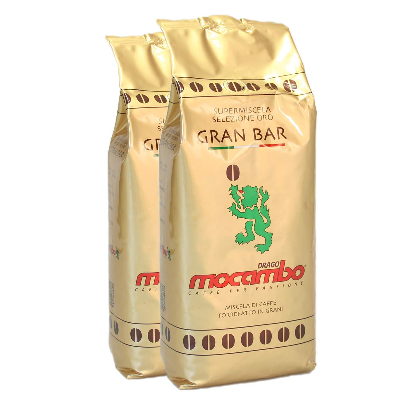 2x Gran Bar 2x1kg koffiebonen
