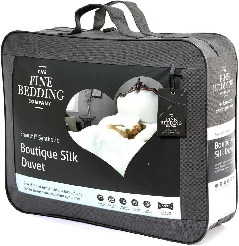 Boutique Zijden Trooster Luxe Beddengoed Machinewasbaar (13,5 Tog Dubbel) Naty Shop Quilts & Dekbedden 4,5 Tog Eenpersoonsbed