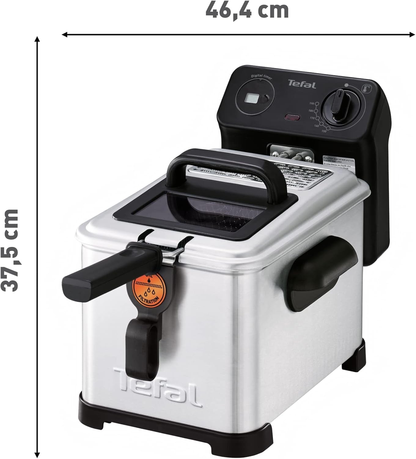 Tefal FR5160 Filtra Pro, semi-professionele oliefriteuse Apparaten Naty Shop