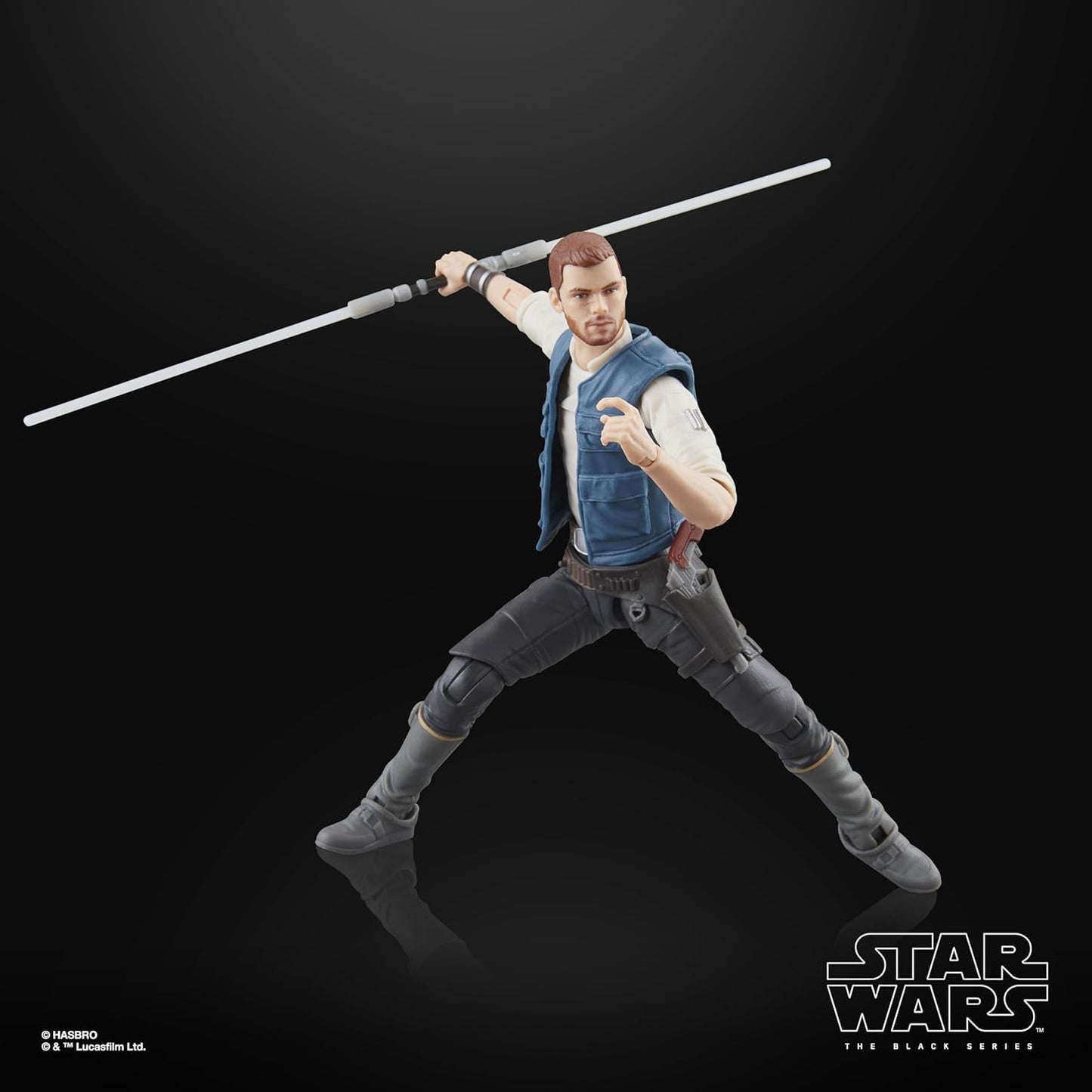 Star Wars Black Series Cal Kestis, Turgle & Skoova Stev, Star Wars Jedi: Survivor verzamelbare actiefiguren (schaal 15 cm) Actiefiguren Naty Shop