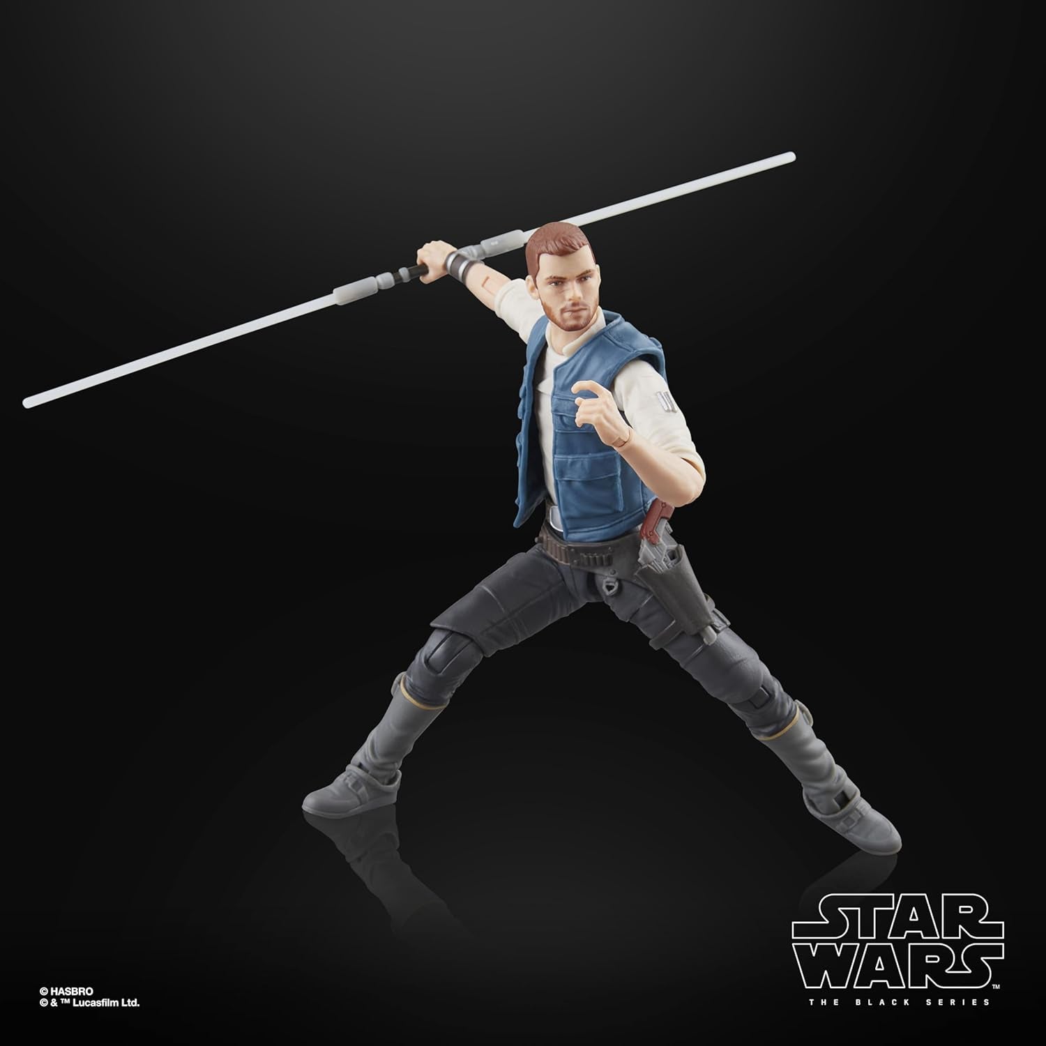 Star Wars Black Series Cal Kestis, Turgle & Skoova Stev, Star Wars Jedi: Survivor verzamelbare actiefiguren (schaal 15 cm) Actiefiguren Naty Shop
