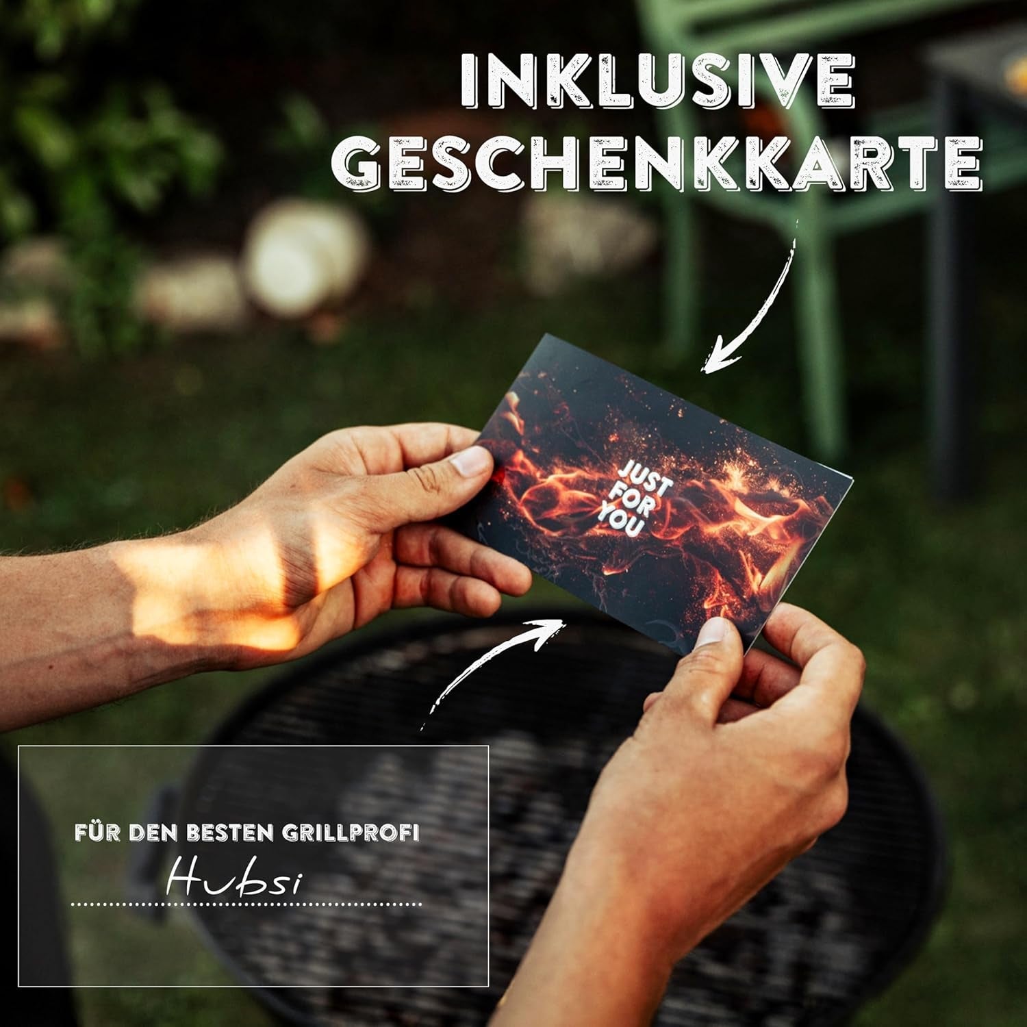 KOTÁNYI Grill Spices Gift Set - 6er Carrier - Cadeaus voor mannen - Grill Zubehör & Spice Set für jedes BBQ - Grill Zubehör inkl. Magic Dust - [Jetzt Geburtstagschenken für Männer bestellen!]