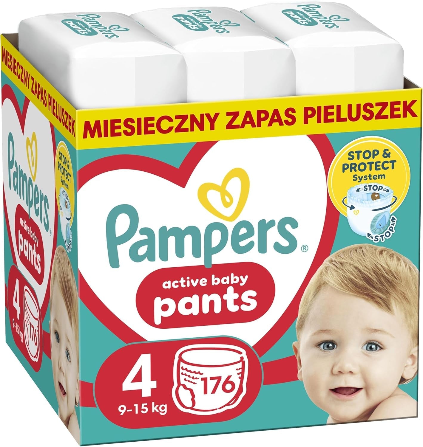 Pampers (oude versie), broeken jongens/meisjes 4 176 st.