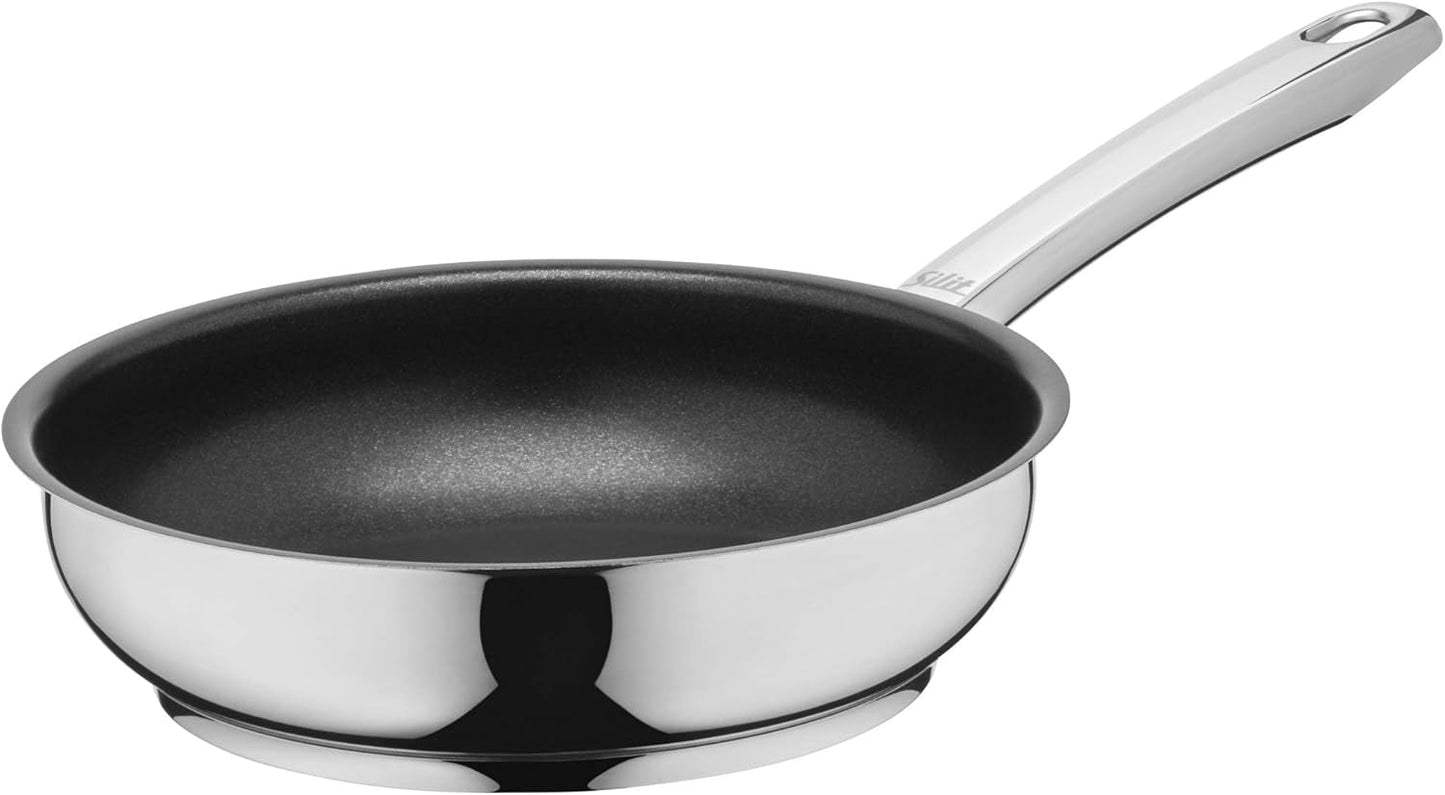 Inductiepan Silit Calabria, roestvrijstalen handgreep, ovenvaste potten en pannen Naty Shop Pan 20 Cm