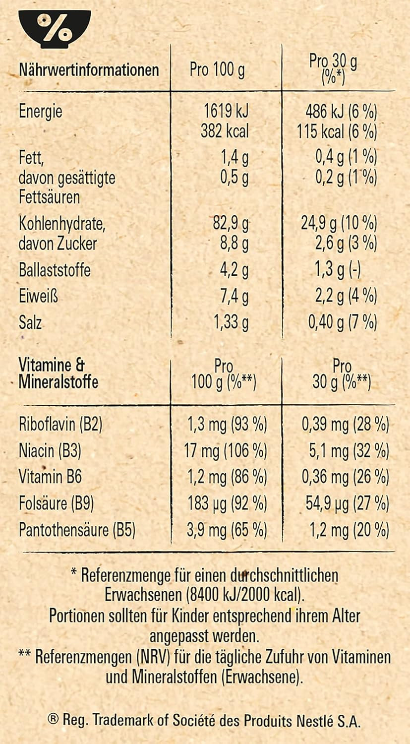 Nestlé Cereals Cornflakes, Klassieke Cornflakes, Glutenvrij, Verpakking van 1 (1 x 375 g)