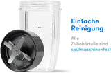 Nutribullet Original, Elektrische Mixer, Zerkleinerer, Smoothiemixer, Smoothie Maker, 600 W Leistung, Einfach Und Schnell in Der Anwendung, Kompakt, Leicht Zu Reinigen, NB603DG Kitchen Naty Shop