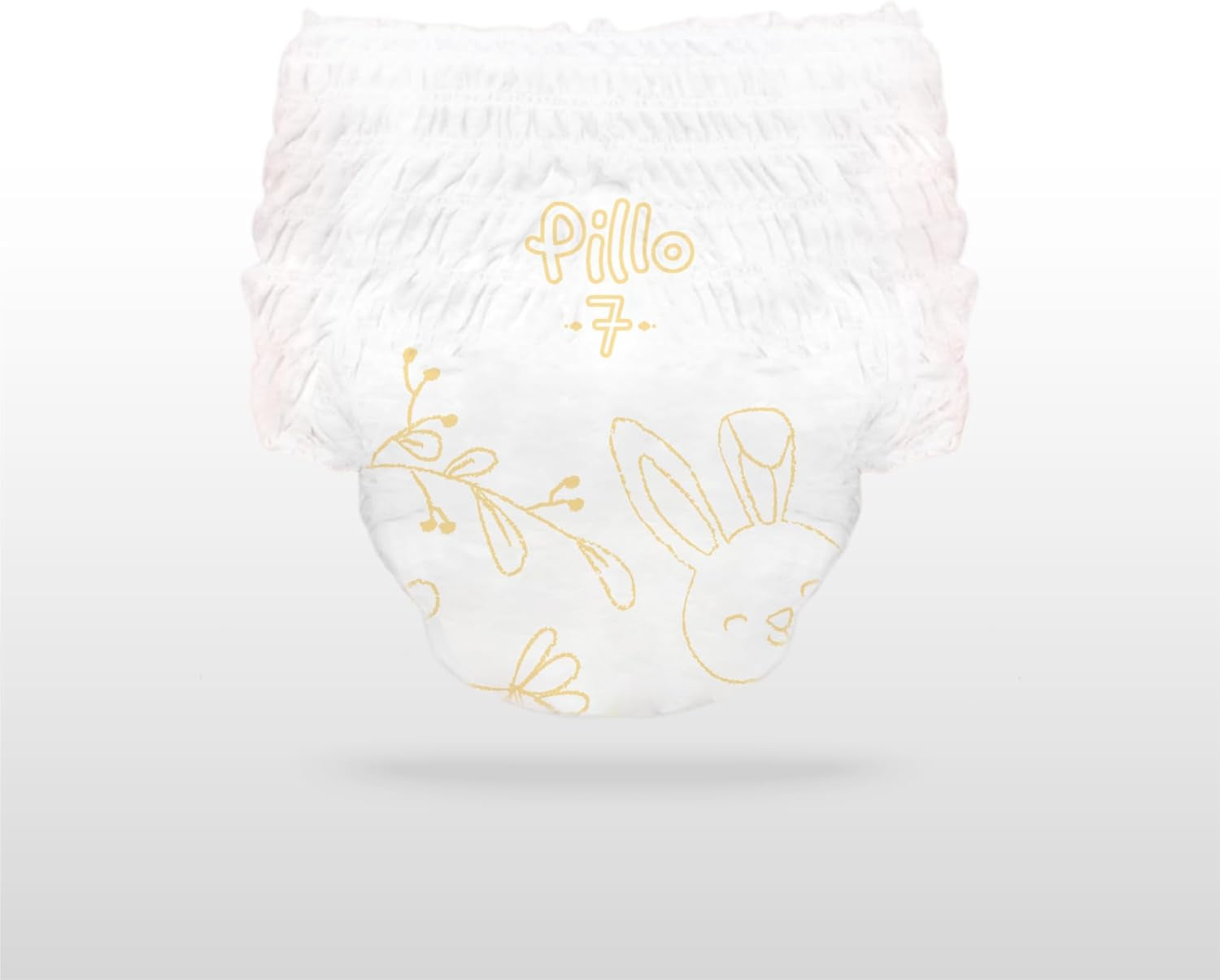 Pillo-luiers, maat 7, 84 stuks, 4 verpakkingen van elk 21 luiers, maat 7 - XXL (15+ kg) - Babyluiers