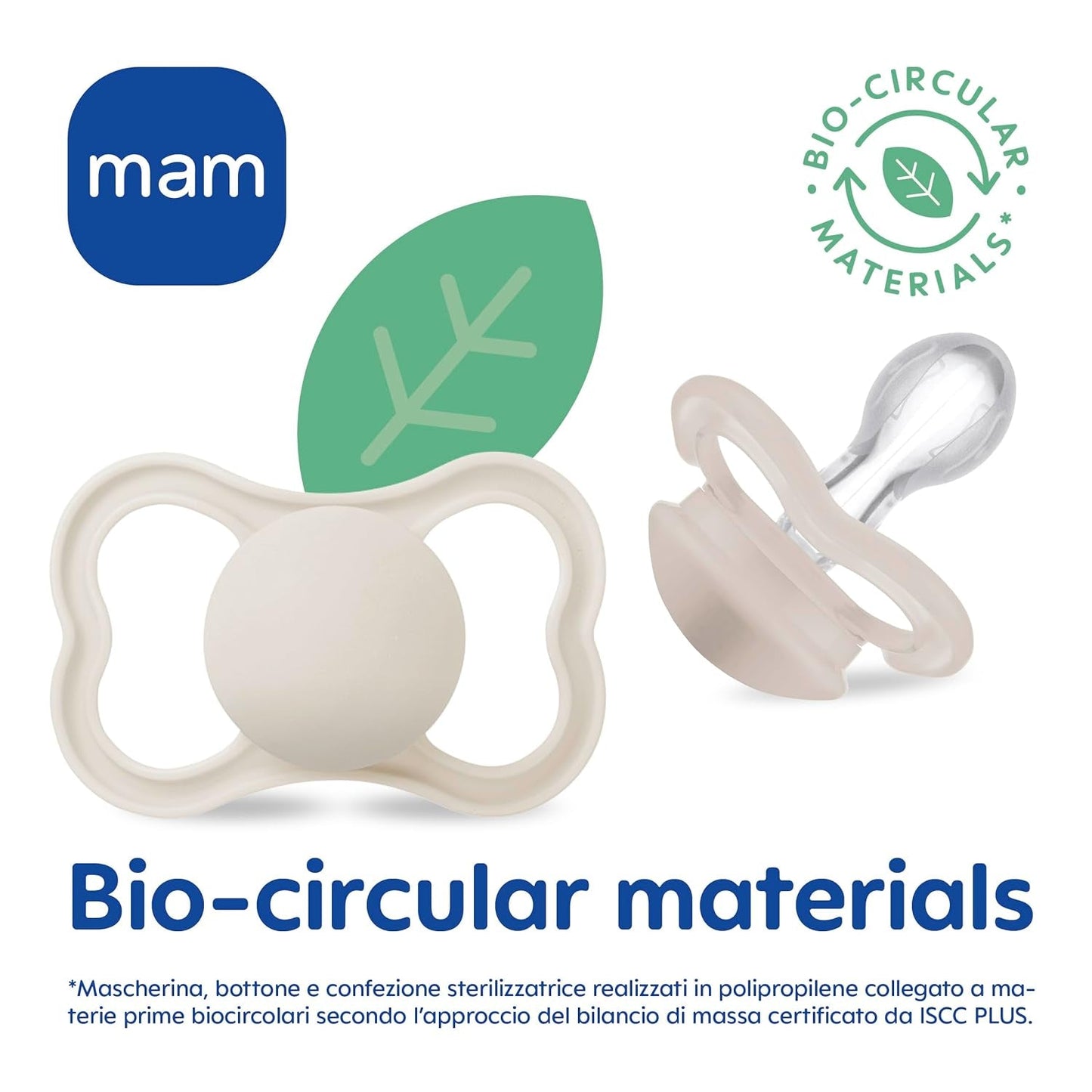 MAM Air Nachtfopspeen 6-16 maanden (2-pack) MAM-fopspeen 6-16 maanden, Glow In The Dark voor de gevoelige huid, babyaccessoire 2-pack met siliconen speen- en fopspeenhouder, neutraal/groen