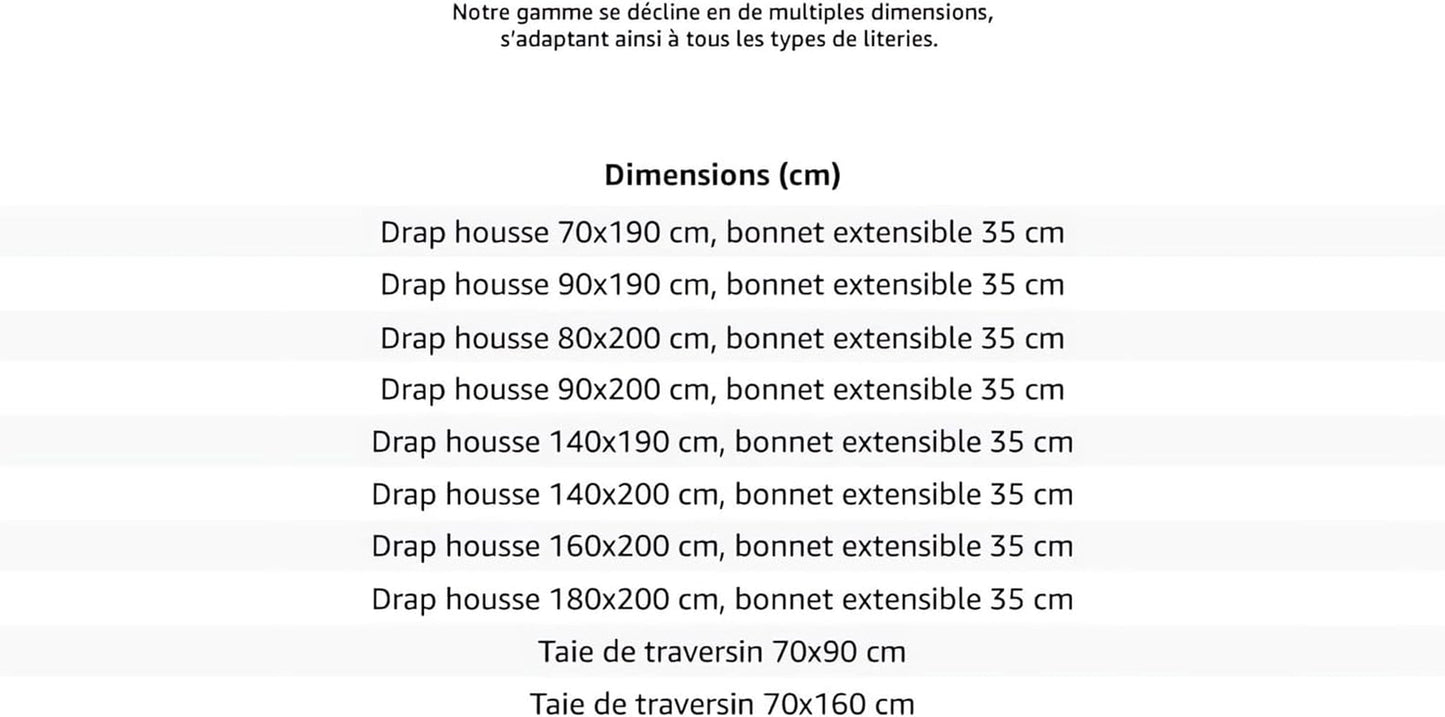Soleil D'Ocre Matras beschermd met flanel, katoen, wit, 180 X 200 cm Dekbedden en dekbedden Naty Shop