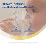 BEBA 2 - Opvolgmelk na 6 maanden, met 5 HMO-complex, leeftijdsafhankelijk eiwitgehalte, lactosevrij, palmolievrij, visolievrij, babyvoeding, babymelkpoeder, verpakking van 3 (3 x 800 g)