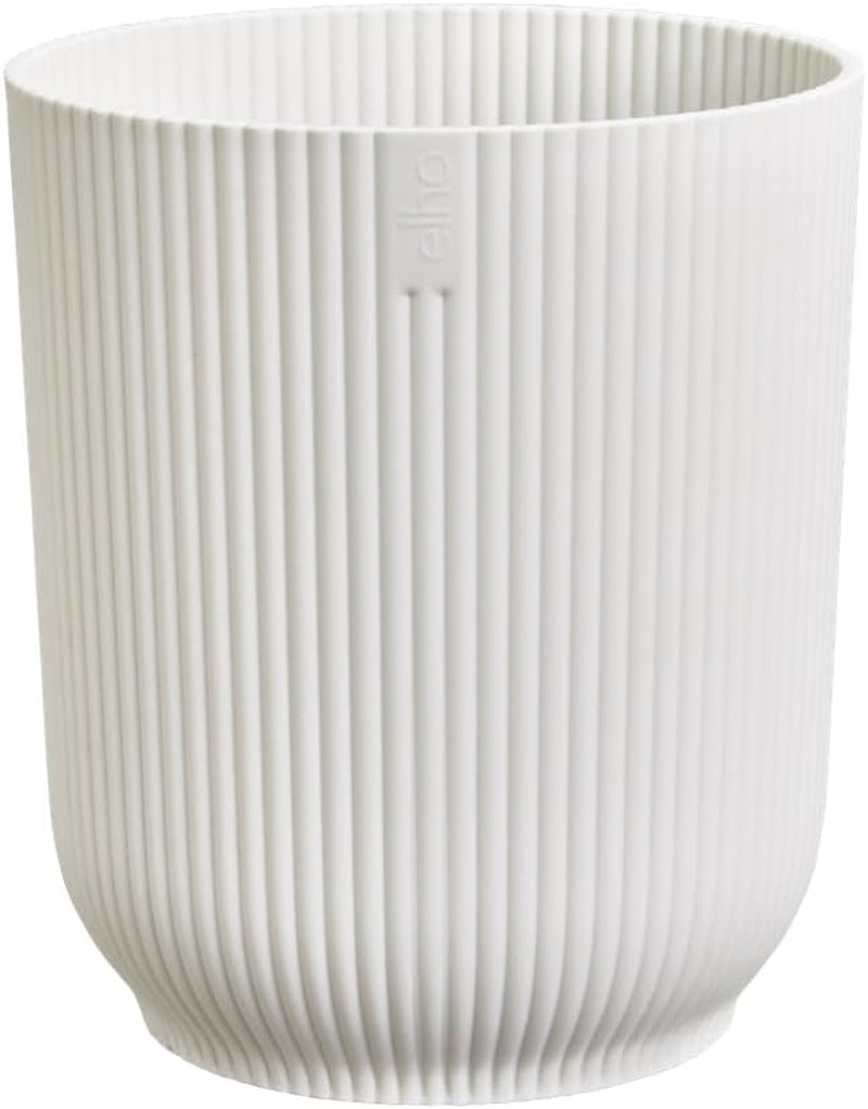 elho Vibes Fold Orchid Hoog 12,5cm - Orchideeënpotten voor binnen - Bloempotten voor binnen - 100% gerecycled plastic - Wit/Zijdewit
