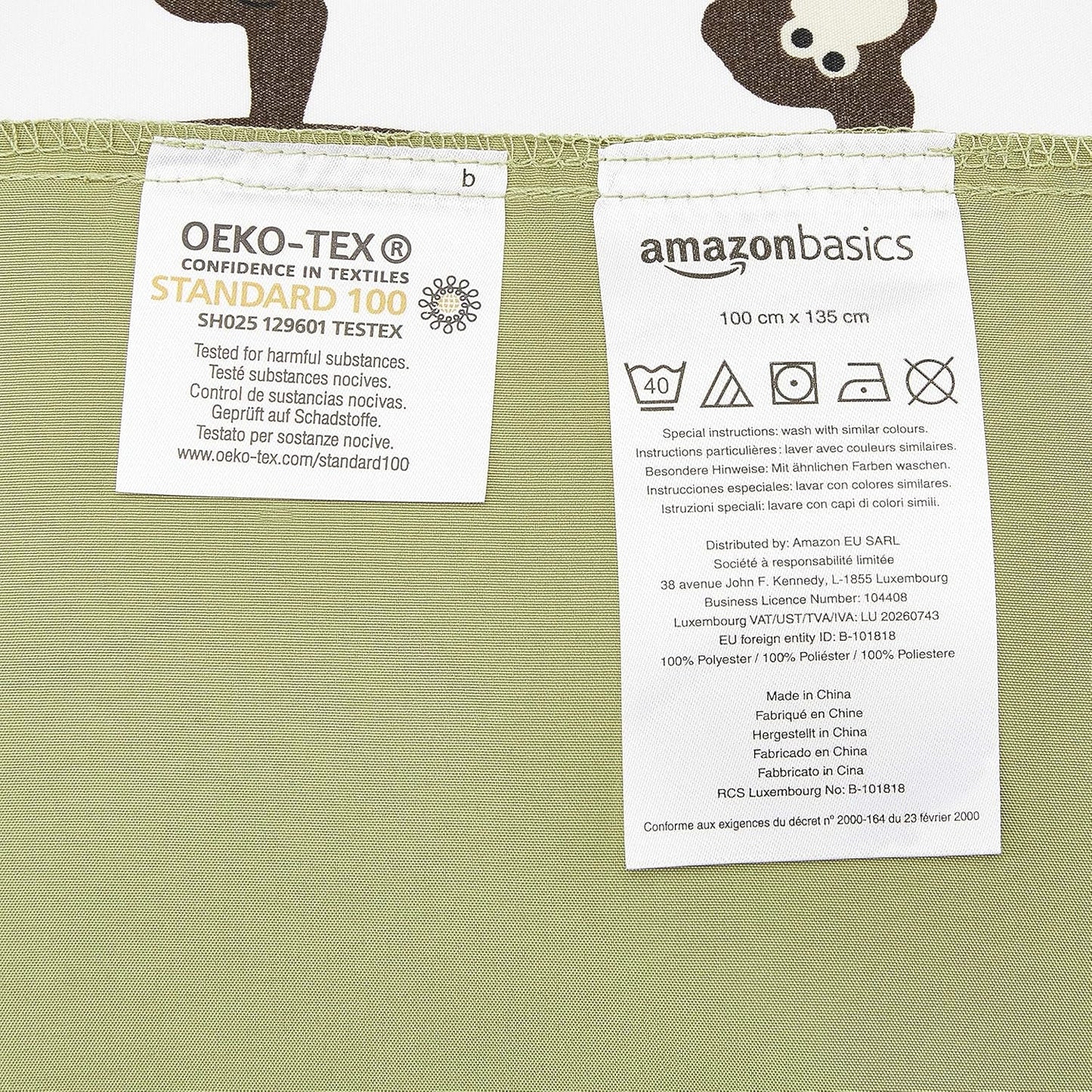 Amazon BASONS BASON Naty Shop microvezel beddengoedset