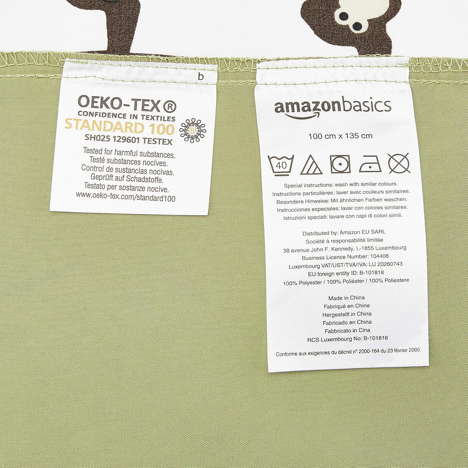 Amazon BASONS BASON Naty Shop microvezel beddengoedset