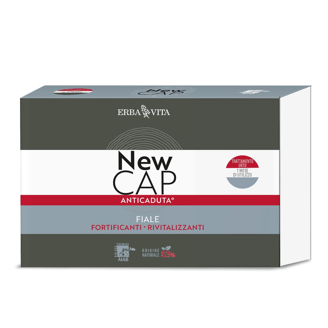 Newcap Anti-Fall Ampullen Cosmetisch product voor zwak haar, 12 ampullen Haarverzorging Naty Shop Standaard Titel