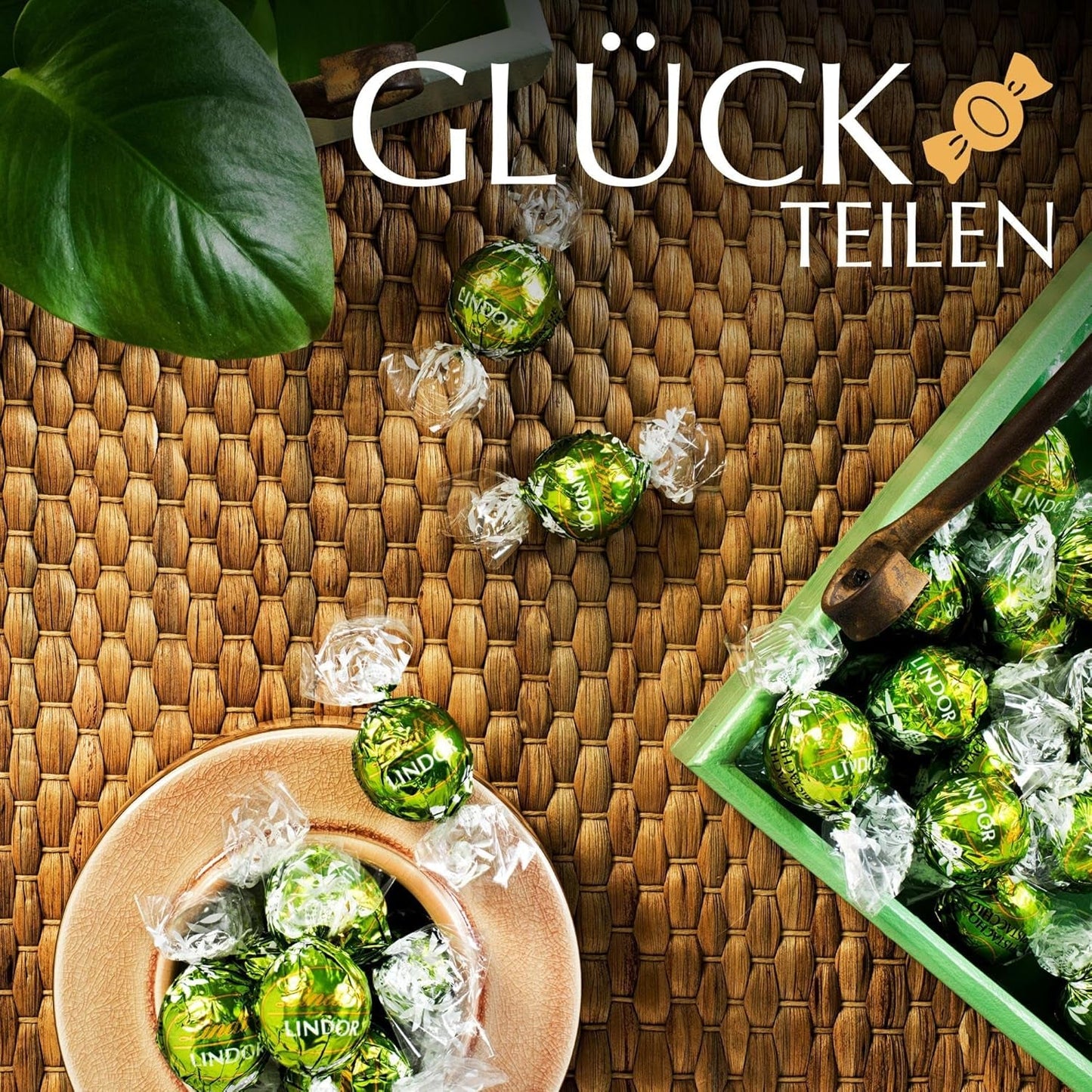 Lindt LINDOR Chocolade met Pistache | Hersluitbare zak van 1 kg | ca. 80 Melkchocoladeballetjes met smeltende pistacheroomvulling | Bulkverpakking, pralinegeschenk