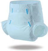 CutiePlusU luiers voor volwassenen, droog oppervlak, maximaal absorptievermogen 's nachts, wegwerpincontinentieluier - blauw, 2 stuks (medium 71-96cm)