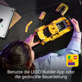 LEGO Technic Chevrolet Corvette Stingray - Bouwspeelgoed om te verzamelen - Speelgoedsportwagen - Automodel - Cadeau voor 9-jarige jongens en meisjes die van speelgoedauto's houden 42205 Bouwsets Besuche in LEGO-Store