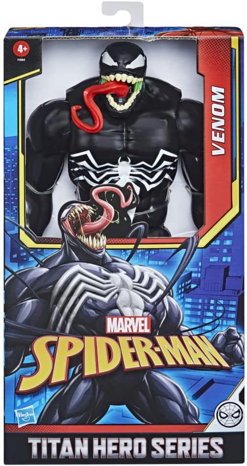 Hasbro Marvel Spider-Man Titan Hero Series Deluxe Venom Toy 30 cm actiefiguur, speelgoed voor kinderen vanaf 4 jaar Actiefiguren Naty Shop