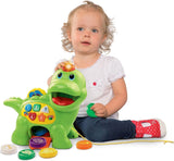 Vtech Baby Feed Me Dino - Voeden en leren Pratende dinosaurus met liedjes, knoppen en vraagspel - Voor 12-36 maanden Babyspeelgoed Naty Shop