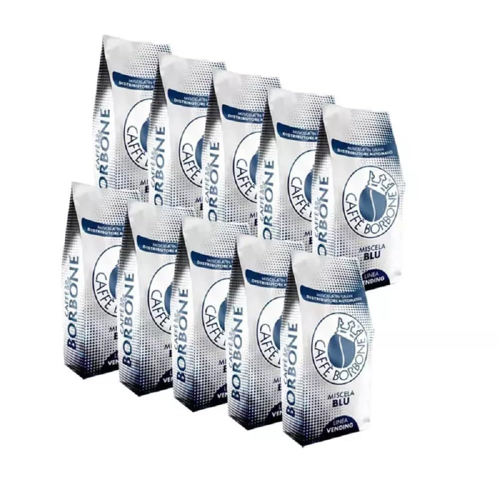 Gemengde koffiebonen BLAUW Caffè Borbone 500 g x 10