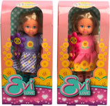 Simba Evi Love Flowers Geassorteerd 2 Variaties Slechts ÉÉN item wordt verzonden in een schattige bloemenjurk met bloem van 12 cm Speelpop vanaf 3 jaar