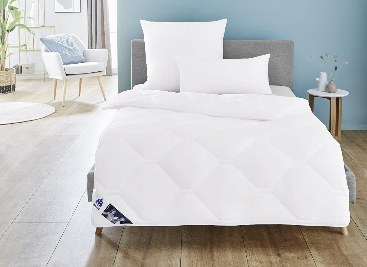 Irisette Edition Zomerdekbed - Made in Germany - Licht zomerdekbed met zachte microvezelhoes, 155 X 220 cm, Ã-ko-Tex gecertificeerd Quilts en quilts Naty Shop