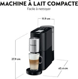 Krups Nespresso-espressomachine, capsule-espressomachine, espresso barista-stijl, melkopschuimer, gemaakt in Frankrijk YY4355FD