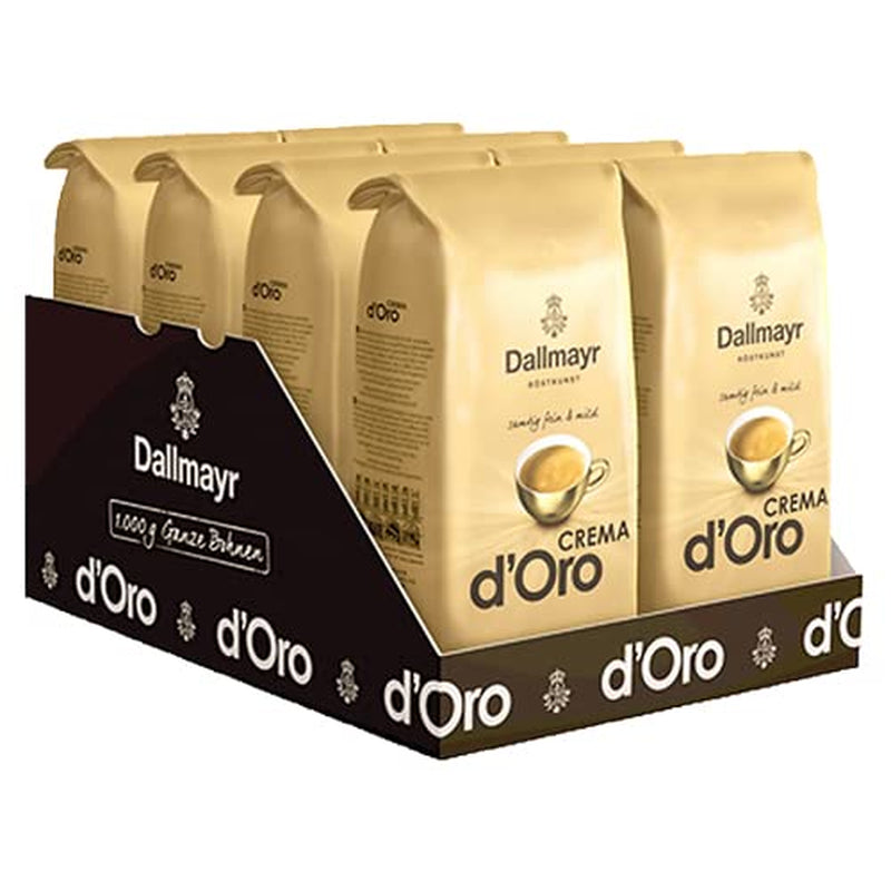 Crema d'Oro, koffiebonen, 8000g (8x1kg)